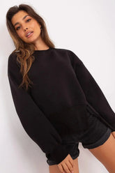 Ex Moda round neckline and long sleeves sweatshirt  Adomoo